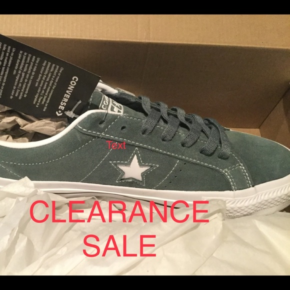 grey and green converse